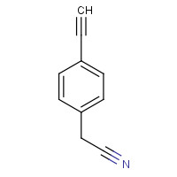351002-90-9 (4-Ethynylphenyl)acetonitrile chemical structure