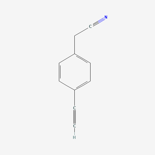 351002-90-9 (4-Ethynylphenyl)acetonitrile chemical structure