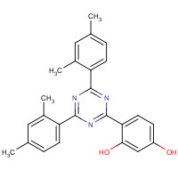 1668-53-7 4-[4,6-Bis(2,4-dimethylphenyl)-1,3,5-triazin-2-yl]-1,3-benzenediol chemical structure