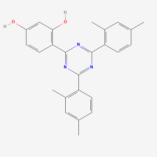1668-53-7 4-[4,6-Bis(2,4-dimethylphenyl)-1,3,5-triazin-2-yl]-1,3-benzenediol chemical structure