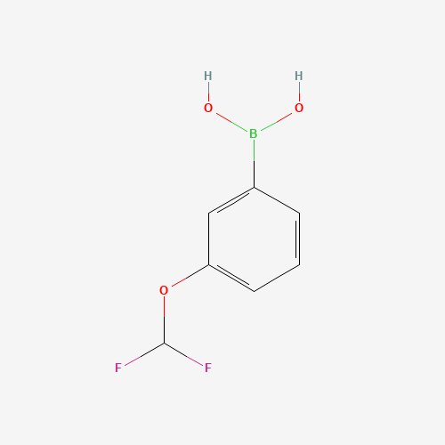 866607-09-2 [3-(Difluoromethoxy)phenyl]boronic acid chemical structure