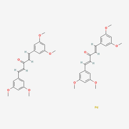 811862-77-8 (1E,4E)-1,5-Bis(3,5-dimethoxyphenyl)-1,4-pentadien-3-one - palladium (2:1) chemical structure