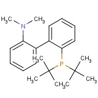 224311-49-3 2'-[Bis(2-methyl-2-propanyl)phosphino]-N,N-dimethyl-2-biphenylamine chemical structure
