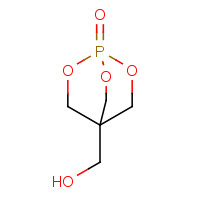 5301-78-0 (1-Oxido-2,6,7-trioxa-1-phosphabicyclo[2.2.2]oct-4-yl)methanol chemical structure
