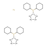 146960-90-9 1-(Dicyclohexylphosphino)-1,2,3,4,5-cyclopentanepentayl - iron (2:1) chemical structure