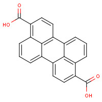 6364-19-8 3,9-perylenedicarboxylic acid chemical structure