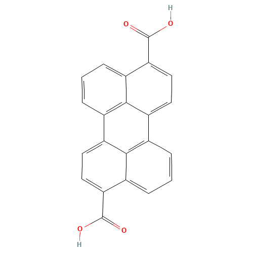 6364-19-8 3,9-perylenedicarboxylic acid chemical structure