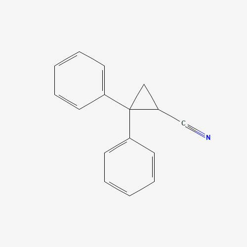 30932-41-3 2,2-Diphenylcyclopropanecarbonitrile chemical structure