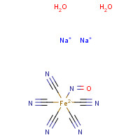 13755-38-9 SODIUM NITROPRUSSIDE DIHYDRATE chemical structure