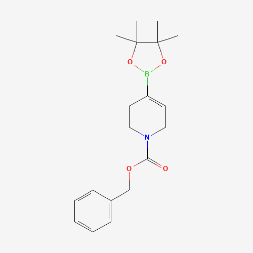 286961-15-7 Benzyl 4-(4,4,5,5-tetramethyl-1,3,2-dioxaborolan-2-yl)-3,6-dihydro-1(2H)-pyridinecarboxylate chemical structure