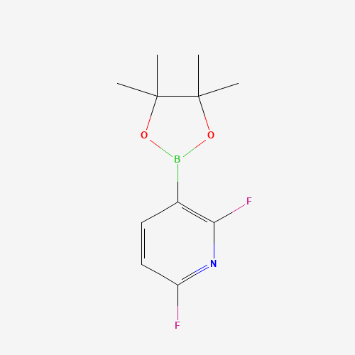 1072945-00-6 2,6-Difluoro-3-(4,4,5,5-tetramethyl-1,3,2-dioxaborolan-2-yl)pyridine chemical structure