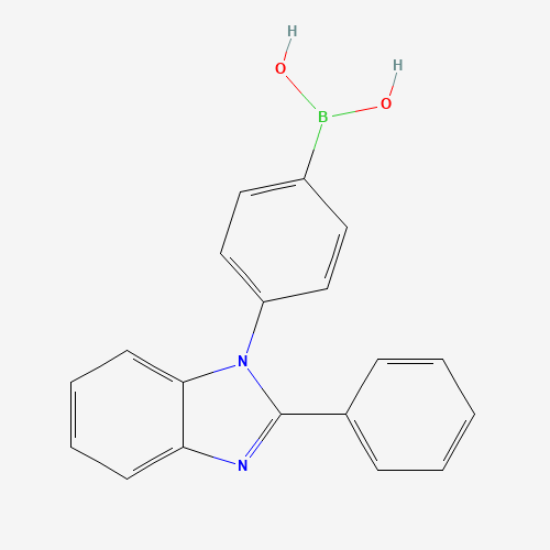 867044-33-5 [4-(2-Phenyl-1H-benzimidazol-1-yl)phenyl]boronic acid chemical structure