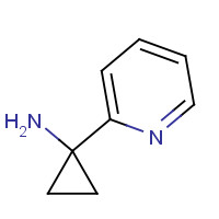 503417-37-6 1-(Pyridin-2-yl)cyclopropanamine chemical structure