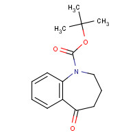 936332-97-7 2-Methyl-2-propanyl 5-oxo-2,3,4,5-tetrahydro-1H-1-benzazepine-1-carboxylate chemical structure