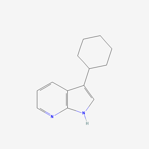 494799-65-4 3-Cyclohexyl-1H-pyrrolo[2,3-b]pyridine chemical structure
