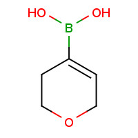 1002127-60-7 3,6-dihydro-2H-pyran-4-ylboronic acid chemical structure