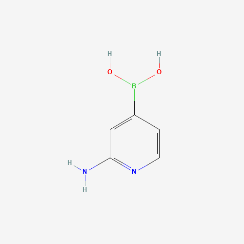 903513-62-2 (2-AMINO-4-PYRIDYL)BORONIC ACID chemical structure