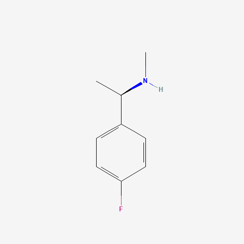 672906-68-2 (1R)-1-(4-Fluorophenyl)-N-methylethanamine chemical structure