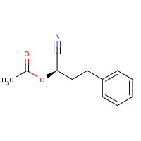 126641-88-1 (1R)-1-Cyano-3-phenylpropyl acetate chemical structure