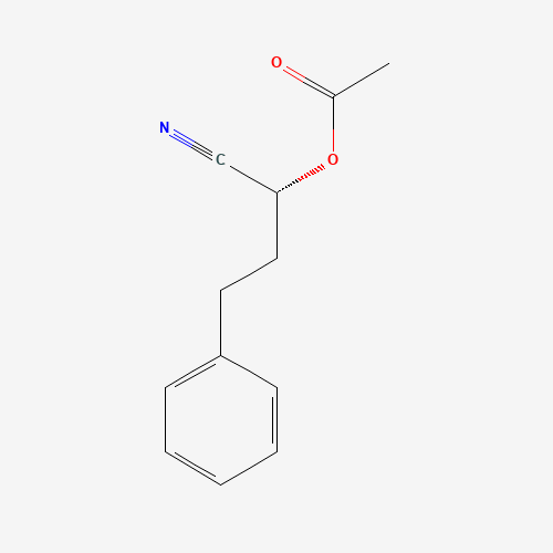 126641-88-1 (1R)-1-Cyano-3-phenylpropyl acetate chemical structure