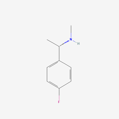 672906-67-1 (1S)-1-(4-Fluorophenyl)-N-methylethanamine chemical structure