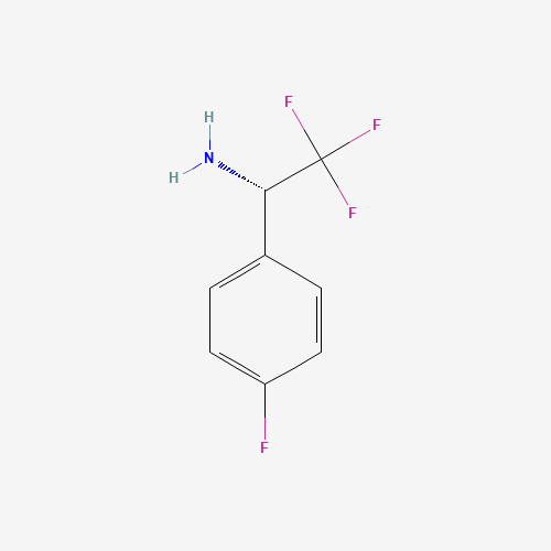 929804-89-7 (1S)-2,2,2-Trifluor-1-(4-fluorphenyl)ethanamin chemical structure
