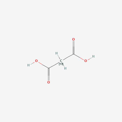55514-11-9 (2-13C)Propanedioic acid chemical structure