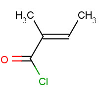 35660-94-7 (2E)-2-Methylbut-2-enoyl chloride chemical structure