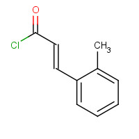 15873-40-2 (2E)-3-(2-Methylphenyl)acryloyl chloride chemical structure