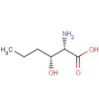 10148-69-3 (2S,3R)-2-amino-3-hydroxy-hexanoic acid chemical structure