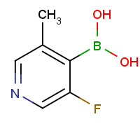 1072952-44-3 (3-Fluoro-5-methylpyridin-4-yl)boronic acid chemical structure
