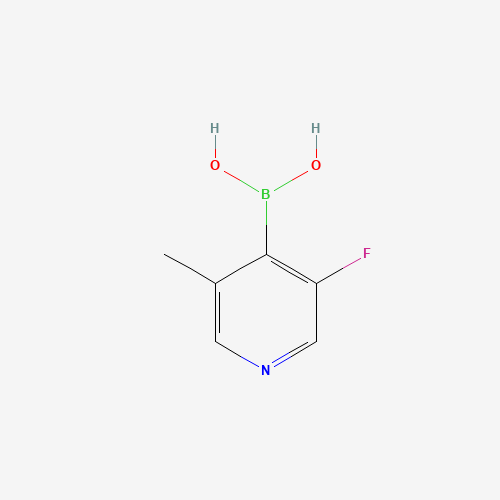 1072952-44-3 (3-Fluoro-5-methylpyridin-4-yl)boronic acid chemical structure