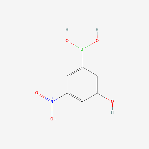 737001-07-9 (3-Hydroxy-5-nitrophenyl)boronic acid chemical structure