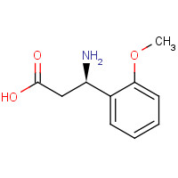 780034-13-1 (3R)-3-Amino-3-(2-methoxyphenyl)propanoic acid chemical structure
