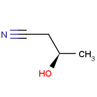 125103-95-9 (3R)-3-Hydroxybutanenitrile chemical structure