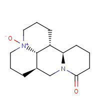 54809-74-4 (7aR,13aR,13bR,13cS)Dodecahydro-1H,5H,10H-dipyrido[2,1-f:3',2',1'-ij][1,6]naphthyridin-10-one 4-oxide chemical structure