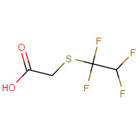 665-35-0 [(1,1,2,2-Tetrafluoroethyl)sulfanyl]acetic acid chemical structure