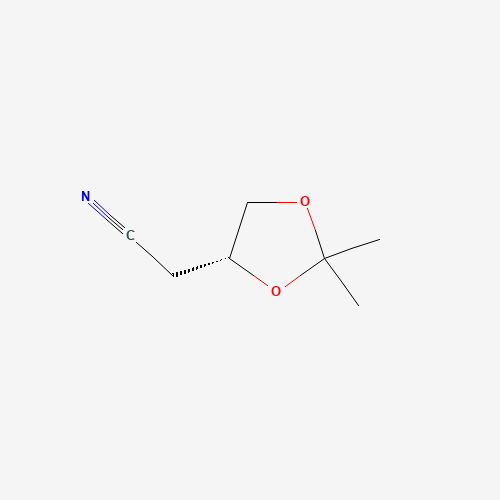 74923-97-0 [(4R)-2,2-Dimethyl-1,3-dioxolan-4-yl]acetonitrile chemical structure