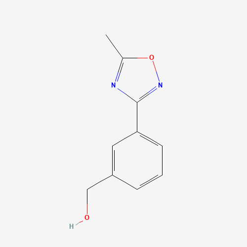 852180-70-2 [3-(5-methyl-1,2,4-oxadiazol-3-yl)phenyl]methanol chemical structure