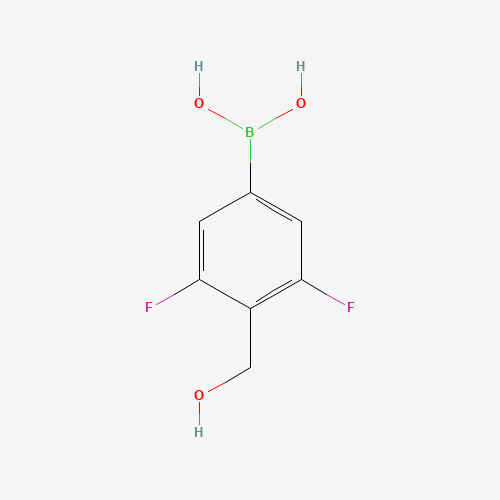 917969-79-0 [3,5-Difluoro-4-(hydroxymethyl)phenyl]boronic acid chemical structure
