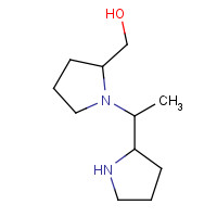 66283-23-6 {1-[1-(2-Pyrrolidinyl)ethyl]-2-pyrrolidinyl}methanol chemical structure