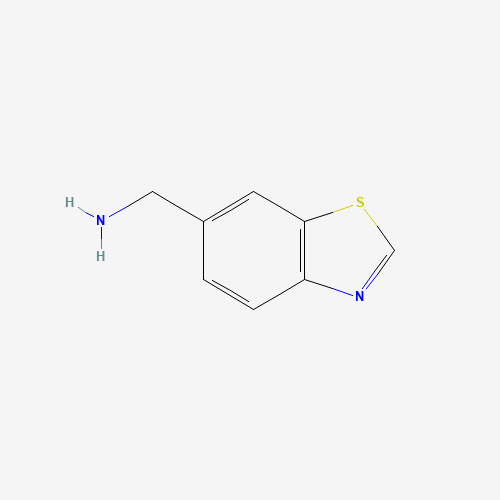 499770-92-2 1-(1,3-Benzothiazol-6-yl)methanamine chemical structure