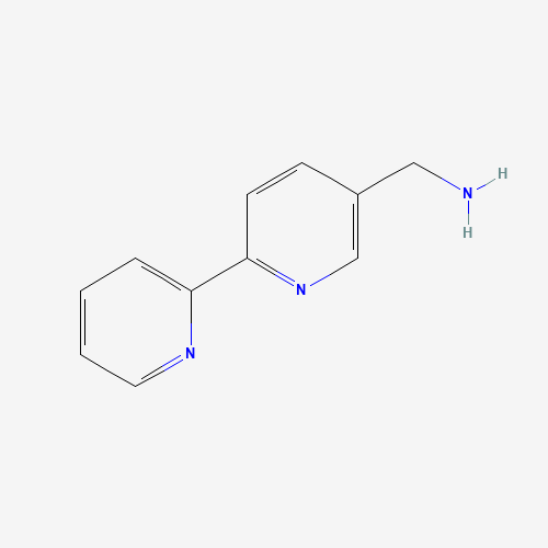 220339-96-8 1-(2,2'-Bipyridin-5-yl)methanamine chemical structure