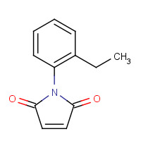 91569-16-3 1-(2-ethylphenyl)-1H-pyrrole-2,5-dione chemical structure