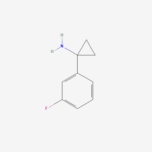 764647-70-3 1-(3-Fluorphenyl)cyclopropanamin chemical structure