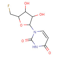 38817-29-7 1-(5-Deoxy-5-fluoropentofuranosyl)-2,4(1H,3H)-pyrimidinedione chemical structure