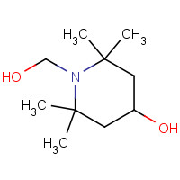 62421-70-9 1-(Hydroxymethyl)-2,2,6,6-tetramethylpiperidin-4-ol chemical structure