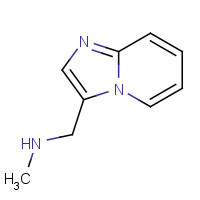 885275-83-2 1-(Imidazo[1,2-a]pyridin-3-yl)-N-methylmethanamine chemical structure