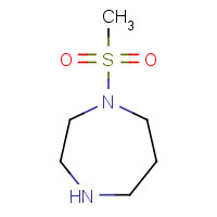 550369-26-1 1-(methylsulfonyl)-1,4-diazepane chemical structure