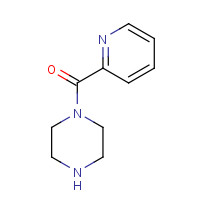39639-98-0 1-(pyridin-2-ylcarbonyl)piperazine chemical structure